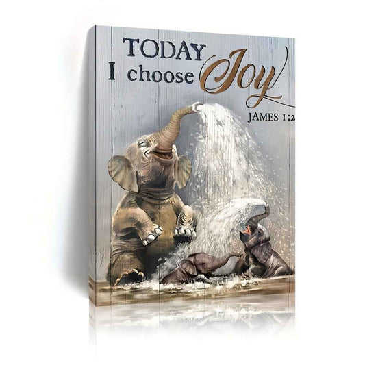 Canvas Painting With Wood Frame