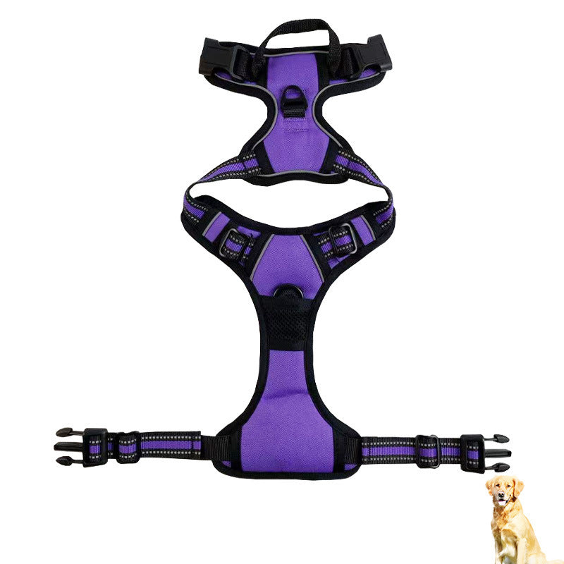 Amazon's New Reflective Nylon Chest And Back For Large And Medium Sized Dogs - OnlyAttire