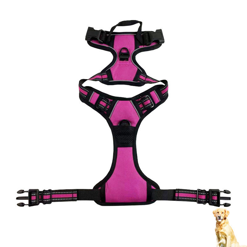 Amazon's New Reflective Nylon Chest And Back For Large And Medium Sized Dogs - OnlyAttire