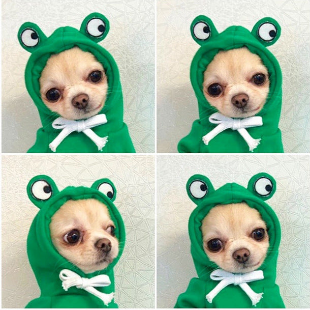 Cute Fruit Dog Clothes For Small Dogs Hoodies Winter Warm Fleece Pet Clothing Puppy Cat Costume Coat For French Chihuahua Outfit - OnlyAttire