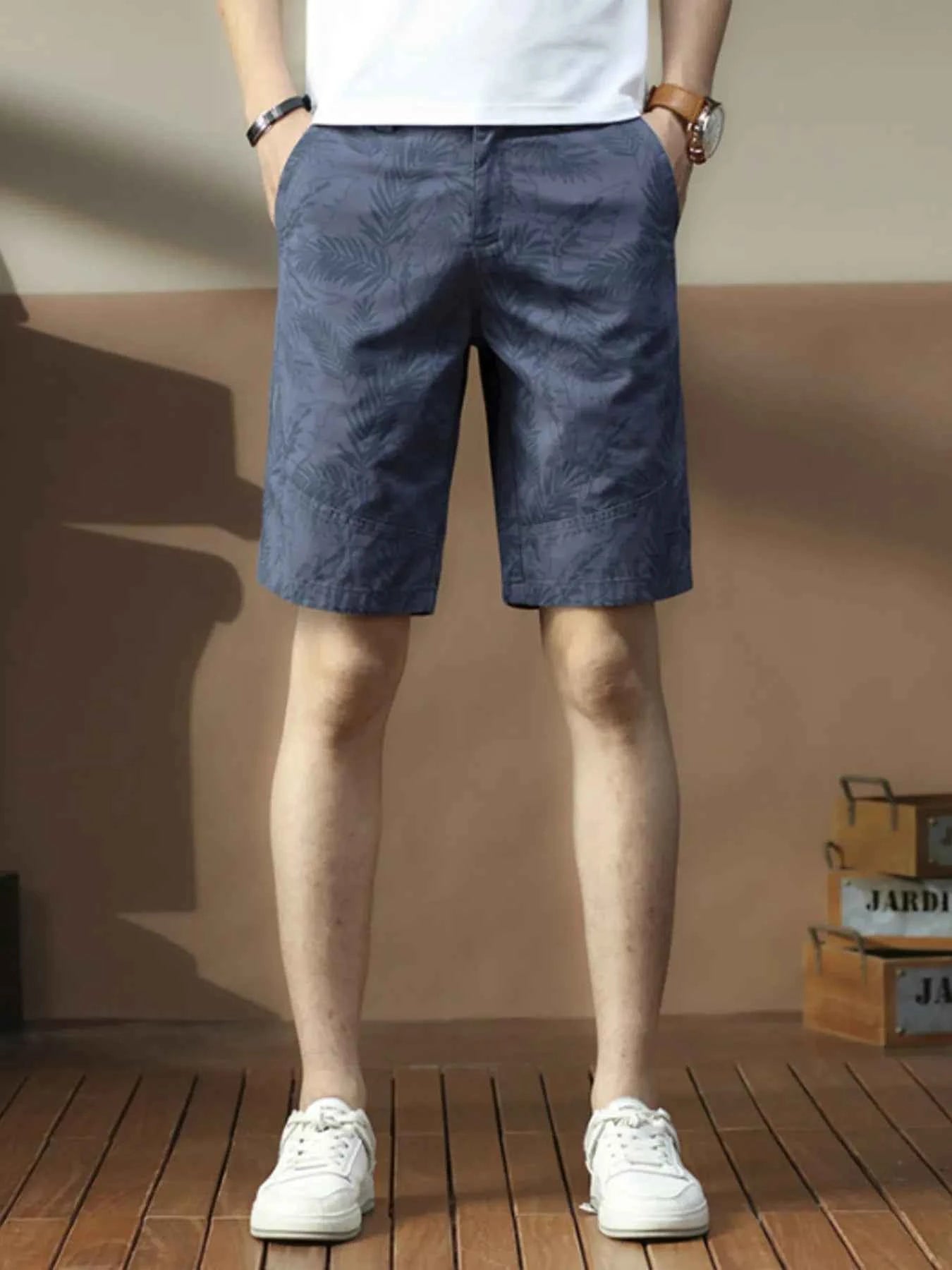 Men's Printed Loose Fit Shorts