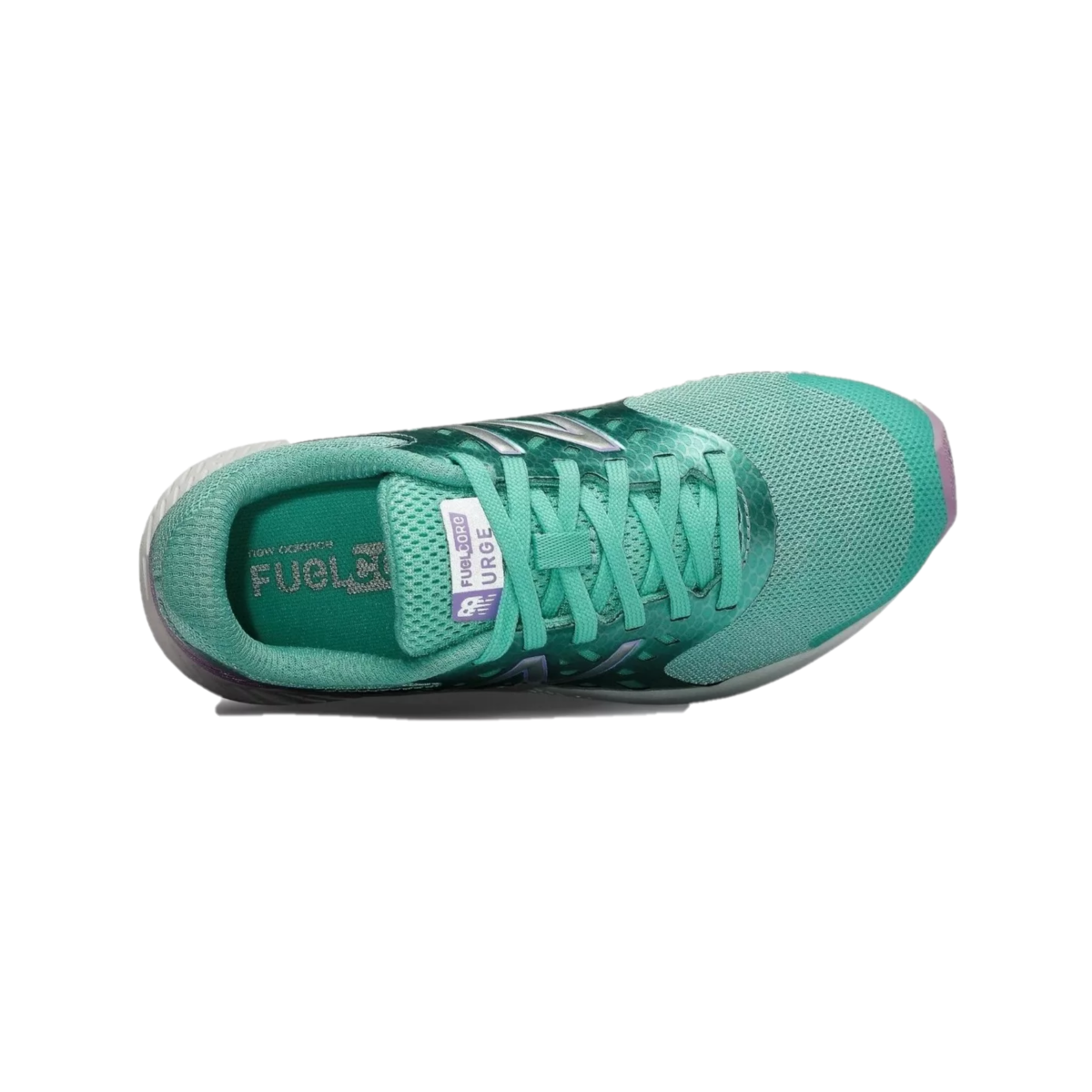 NEW BALANCE YPURGTV URGE KID'S (Medium) Green/Purple Synthetic & Mesh Running Shoes - OnlyAttire