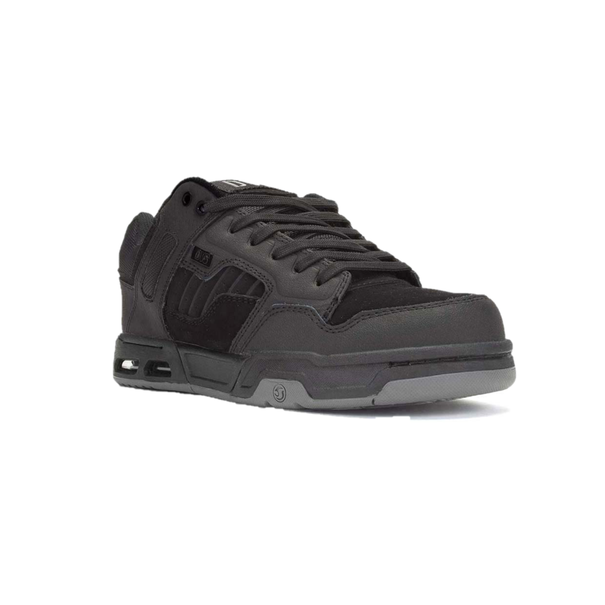 DVS F0000056982 ENDURO HEIR MN'S (Medium) Black/Black Leather & Nubuck Skate Shoes - OnlyAttire