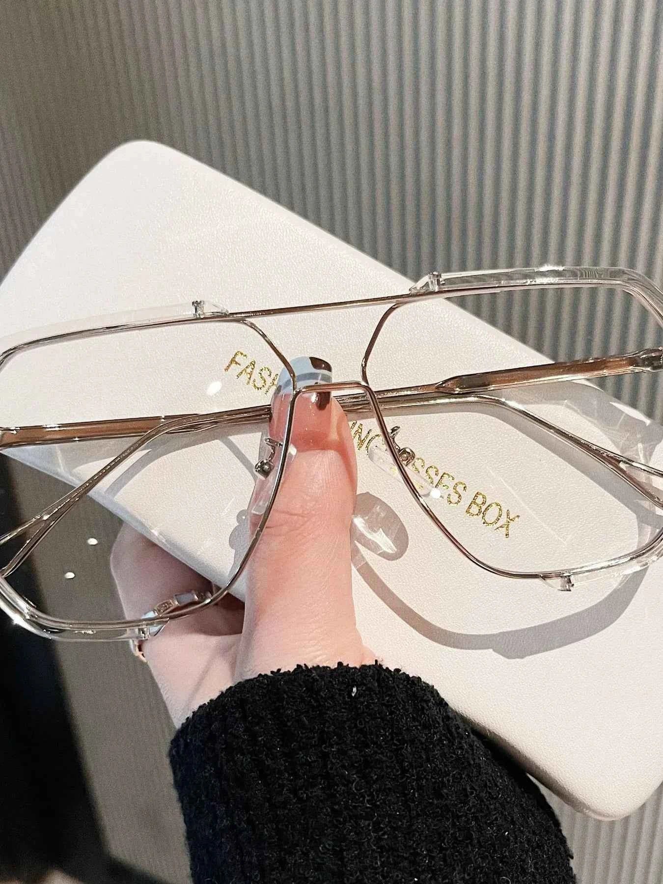 UV Protection Oversized Sunglasses