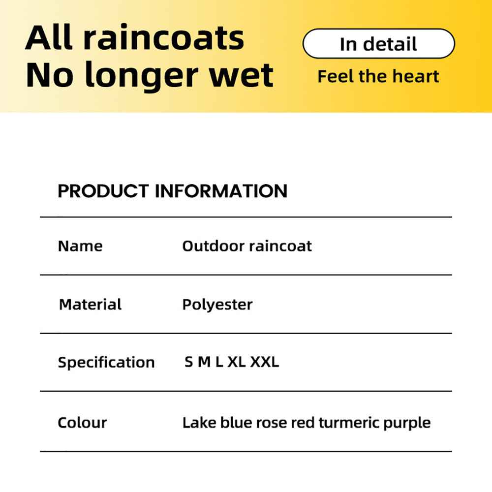 Dog Raincoat With Reflective, Waterproof Dog Rain Jacket With Hood, Leash Hole, Reflective Strap For Small Medium Dogs, Lightweight Puppy Clothes