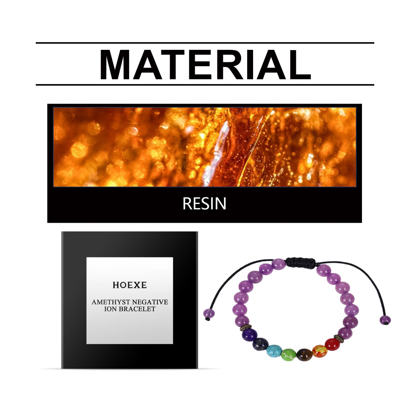 Amethyst Bracelet Turquoise Simple And Versatile Fashion Personality Rose Amethyst Bracelet For Men And Women Couples - OnlyAttire