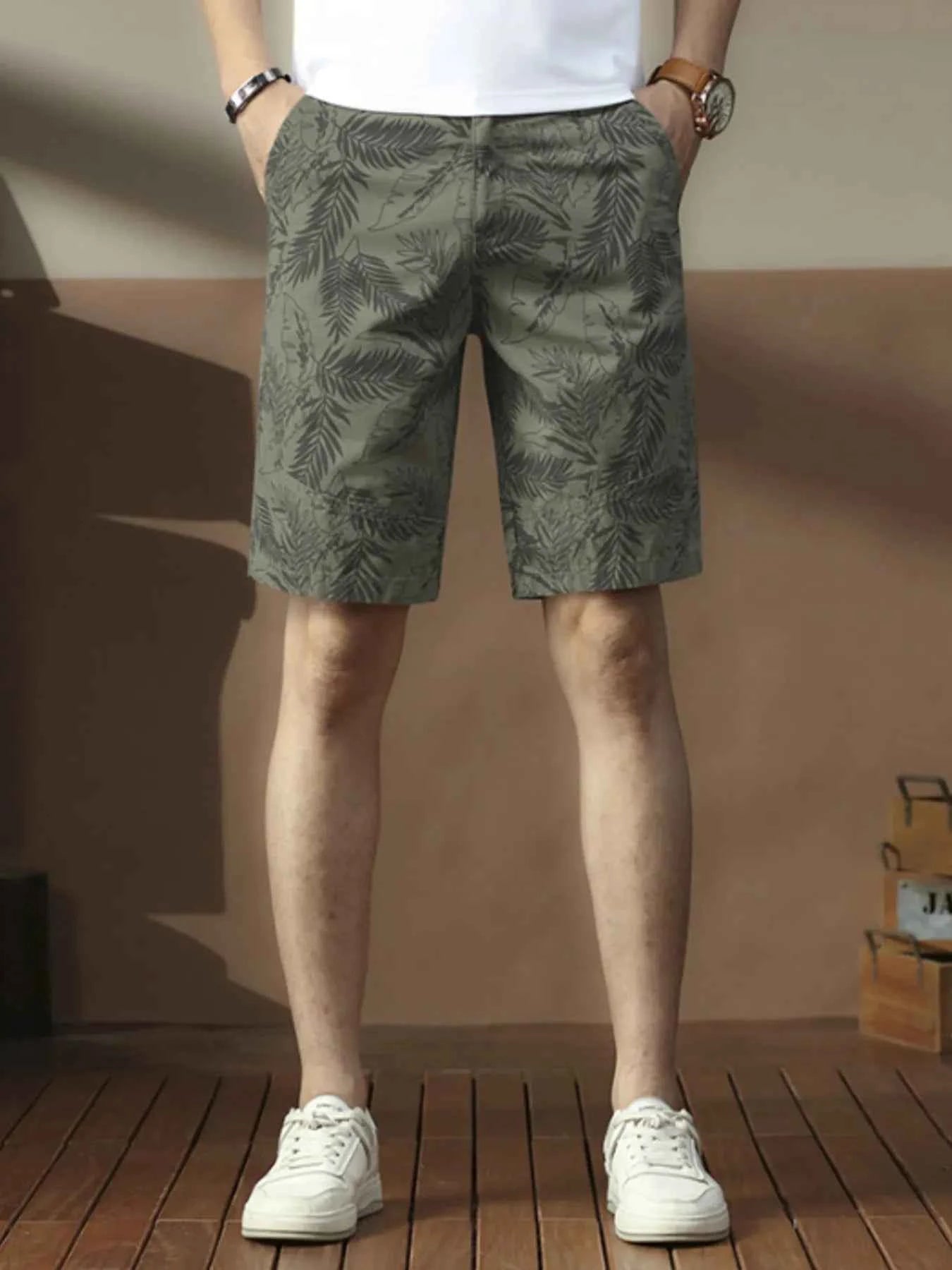 Men's Printed Loose Fit Shorts