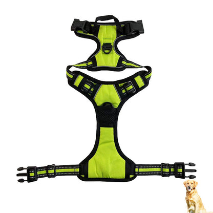 Amazon's New Reflective Nylon Chest And Back For Large And Medium Sized Dogs - OnlyAttire