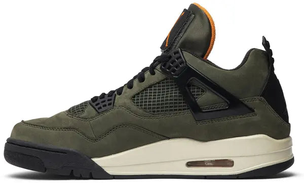 Undefeated x Air Jordan 4 Retro Sneakers for Men