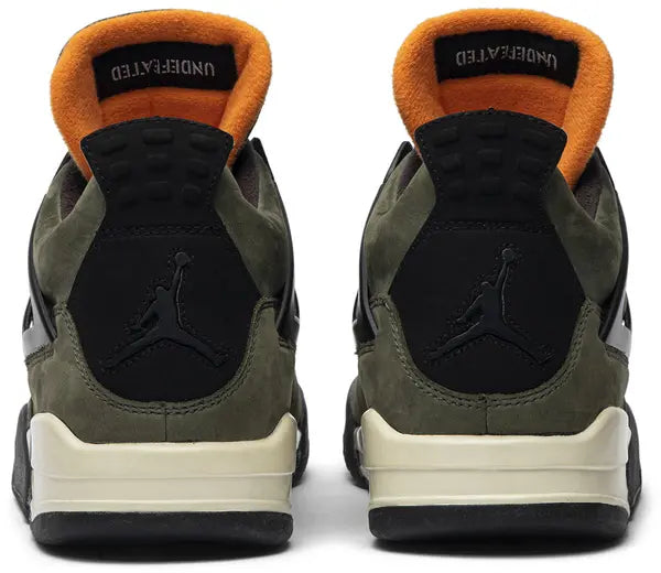 Undefeated x Air Jordan 4 Retro Sneakers for Men