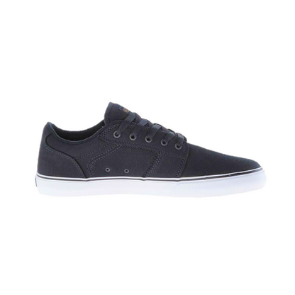 ETNIES 4101000351 463 BARGE LS MN'S (Medium) Navy/Gum/White Suede/Canvas Skate Shoes - OnlyAttire