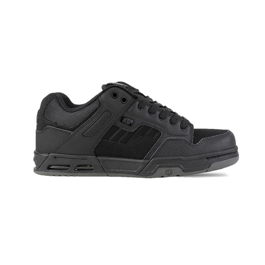 DVS F0000056982 ENDURO HEIR MN'S (Medium) Black/Black Leather & Nubuck Skate Shoes - OnlyAttire