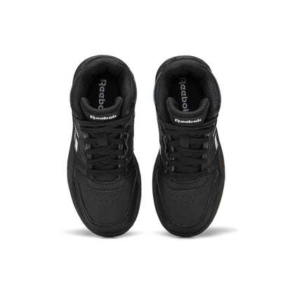 REEBOK GV7028 BB4500 COURT KID'S (Medium) Black/Black/White Synthetic/Leather Basketball Shoes