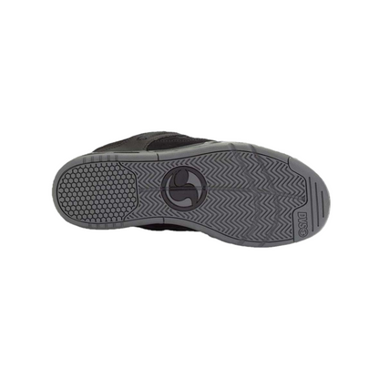 DVS F0000056982 ENDURO HEIR MN'S (Medium) Black/Black Leather & Nubuck Skate Shoes - OnlyAttire