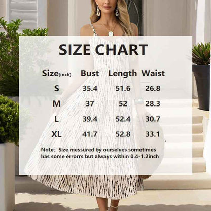 Women’s Striped V-Neck Backless Tie-Strap Maxi Dress – Sexy Elegant Summer Beach Dress