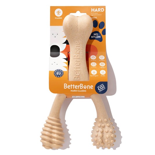 BetterBone HARD: The natural, eco-friendly, and ultra-durable chew for the toughest chewers!