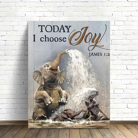 Canvas Painting With Wood Frame