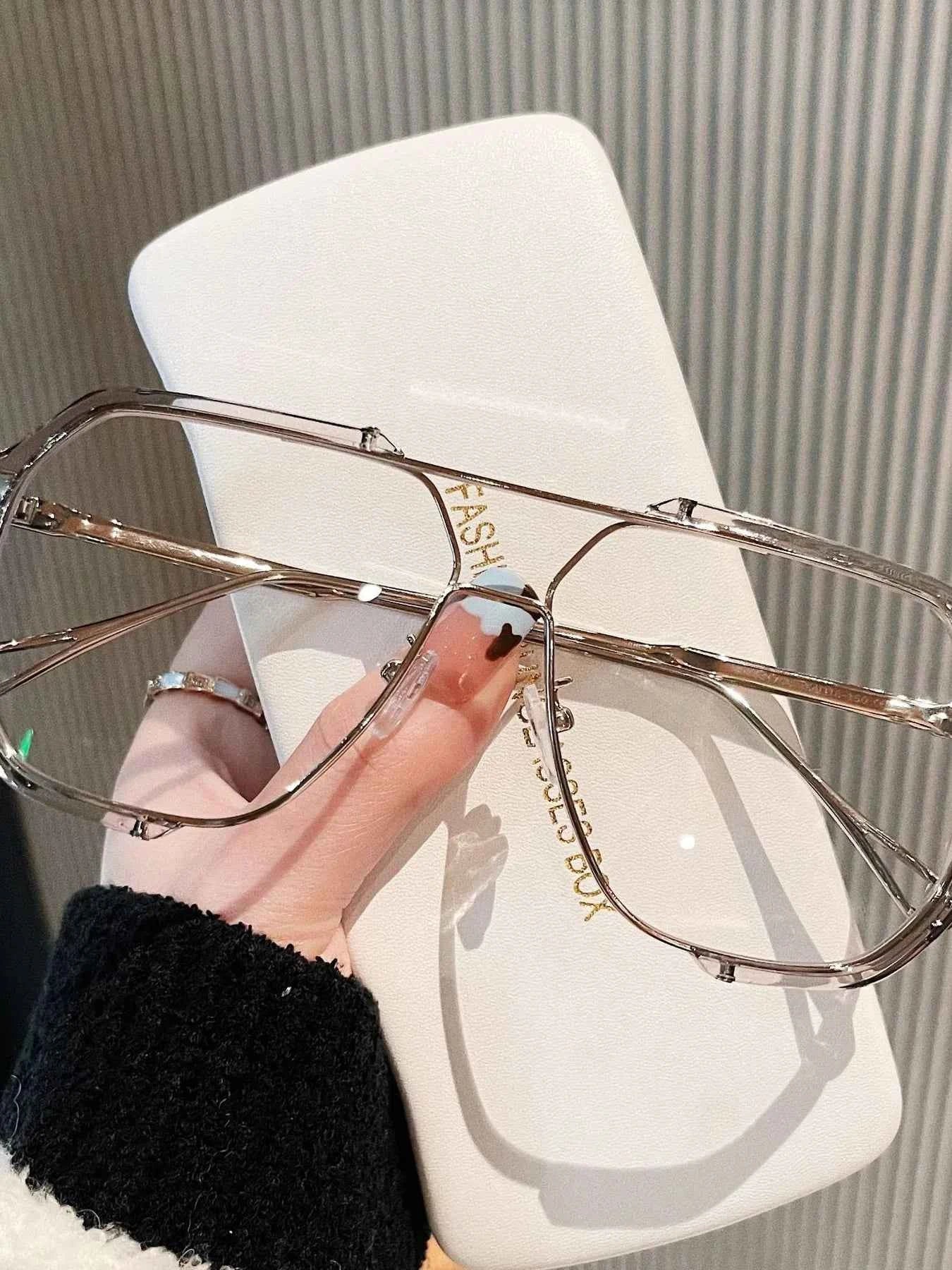 UV Protection Oversized Sunglasses