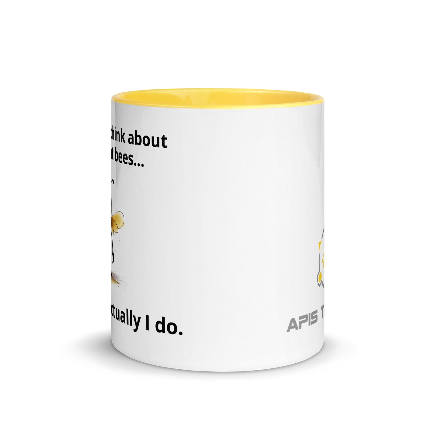 Actually I Do Mug with Yellow Inside